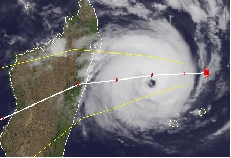 Zyklon 2018 Madagaskar © Giovanna_Satellitenbild_Madagaskar