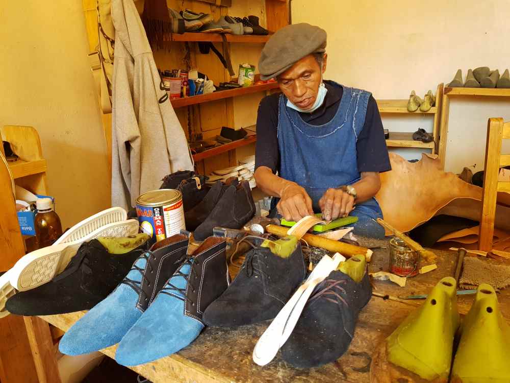 Schuhmanufaktur in Madagaskar