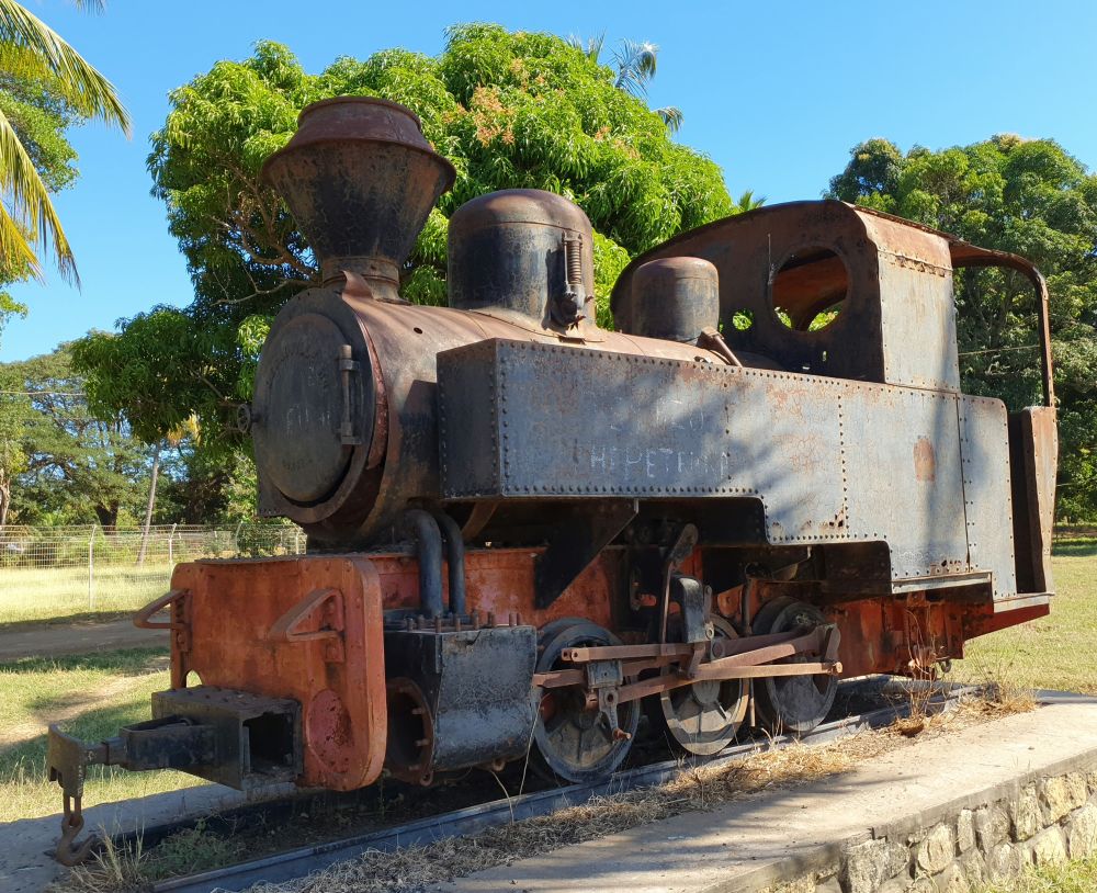 Dampflokomotive in Madagaskar