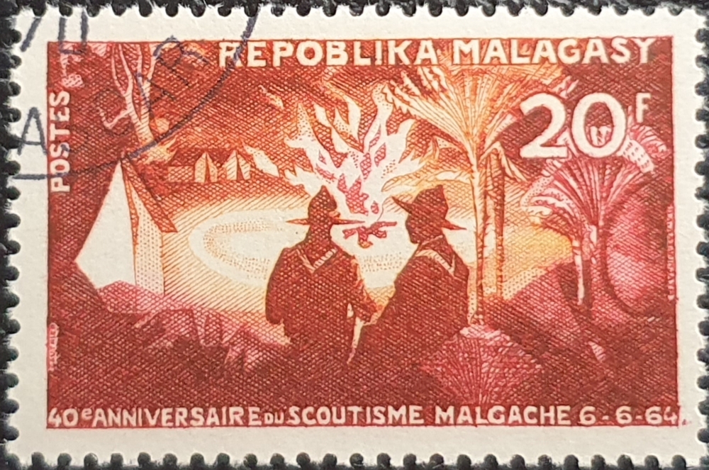 Pfadfinder in Madagaskar; scouting in Madagascar; éclaireur, scout, boy-scout